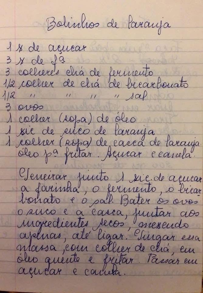Bolinhos de Laranja
