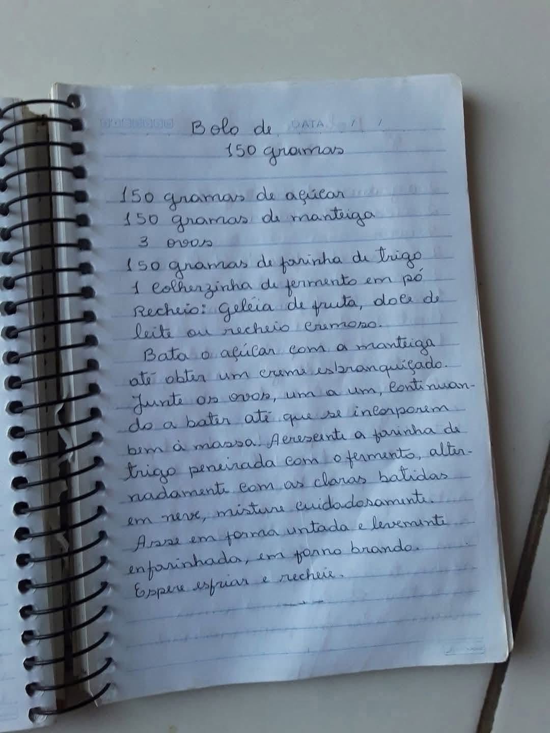 Bolo de 150 Gramas