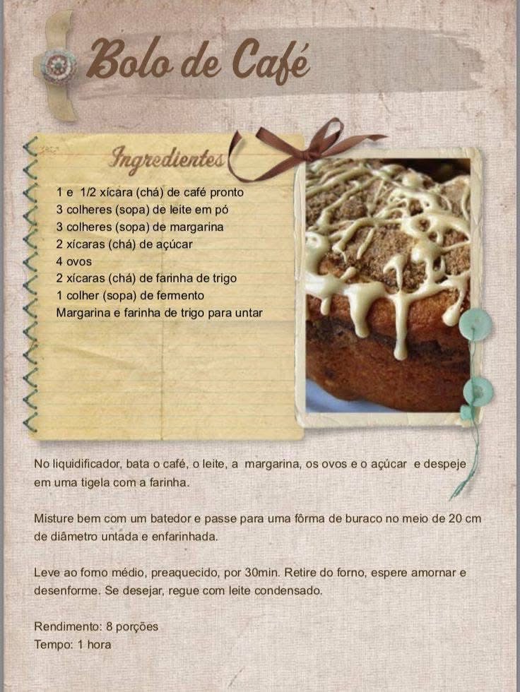 Bolo de Café