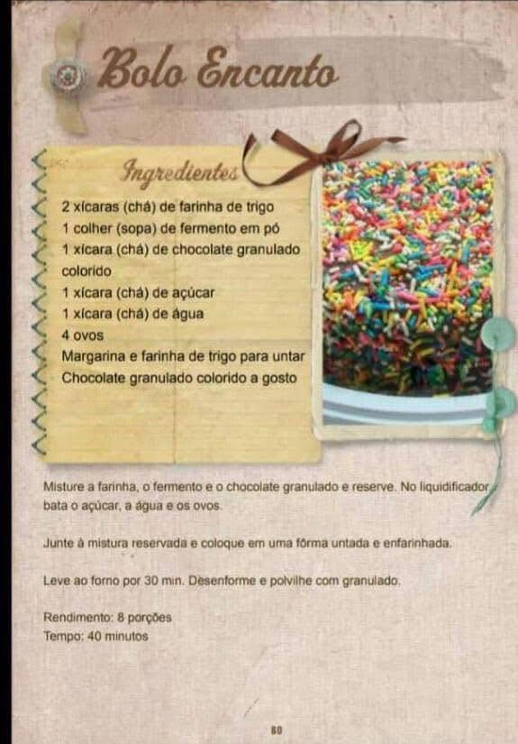 Bolo Encanto