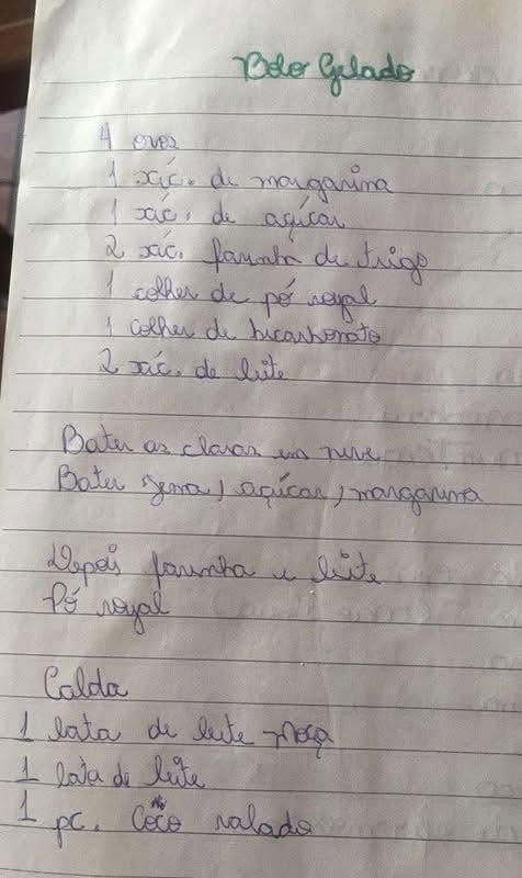 Bolo Gelado