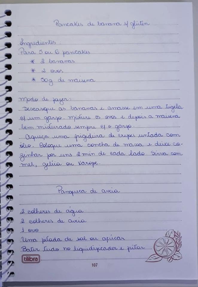 Pancakes de Banana sem Gluten